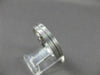 ESTATE WIDE 0.16CTW DIAMOND 14KT WHITE GOLD 2 STONE PRINCESS CUT FUN RING #14391