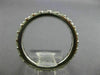 ESTATE 1.25CT ROUND DIAMOND 14KT WHITE GOLD 3D ETERNITY WEDDING ANNIVERSARY RING