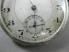 ANTIQUE 14KT WHITE GOLD FILIGREE HOWARD POCKET WATCH FROM LATE 1800'S #17579