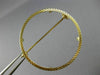 ESTATE 14KT YELLOW GOLD 3D CLASSIC ROUND FRAME BROOCH PIN #22518
