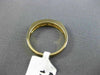 ESTATE .38CT DIAMOND 14KT YELLOW GOLD 3D CHANNEL WEDDING ANNIVERSARY RING #21549