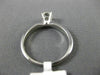 ESTATE .40CT DIAMOND 14KT WHITE GOLD 3D ROUND SOLITAIRE ENGAGEMENT RING #22332