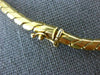 ESTATE LARGE 6.26CT WHITE & FANCY YELLOW DIAMOND 14K 2 TONE GOLD CHOKER NECKLACE