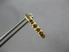 .95CT DIAMOND 18KT YELLOW GOLD 3D ROUND CLASSIC INSIDE OUT HOOP HANGING EARRINGS