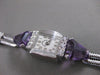 ANTIQUE 4.40CTW OLD MINE DIAMOND AMETHYST PLATINUM SMITH PATTERSON WATCH #2573