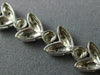 ANTIQUE 2.50CT DIAMOND 18KT WHITE GOLD 3D CLASSIC FLORAL FILIGREE NECKLACE #4166