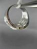 ESTATE LARGE .63CT DIAMOND 18KT WHITE GOLD 3D FLOWER MARQUISE SHAPE WEB RING