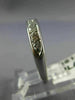 ANTIQUE .50CT OLD MINE DIAMOND PLATINUM CLASSIC WEDDING ANNIVERSARY RING #6142