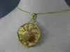 ANTIQUE LARGE 14KT YELLOW GOLD 3D HANDCRAFTED MEXICAN SOMBRERO PENDANT #22511