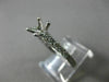 ESTATE .75CT ROUND DIAMOND 14K WHITE GOLD 4 PRONG SEMI MOUNT ENGAGEMENT RING SET