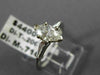 ESTATE .91CT MARQUISE & BAGUETTE DIAMOND 14KT WHITE GOLD ENGAGEMENT RING #22153