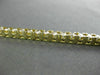 ESTATE LONG 3.10CT DIAMOND 14K YELLOW GOLD CLASSIC TENNIS BRACELET W/SAFETY LOCK