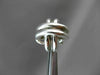 ESTATE TIFFANY & CO. 925 - SILVER LOVE KNOT CLIP ON EARRINGS BEAUTIFUL! #23383