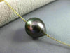 ESTATE LARGE.14CT DIAMOND 14K YELLOW GOLD MULTI COLOR PEARL BY THE YARD NECKLACE