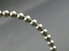ESTATE .70CT DIAMOND 14KT WHITE GOLD 3D INFINITY FLEXIBLE LOVE BANGLE BRACELET