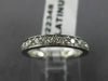 ESTATE .60CT DIAMOND CLASSIC PLATINUM ETERNITY ANNIVERSARY RING E/F VVS #22348