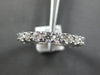 2.62CT DIAMOND 14K WHITE GOLD ROUND SHARED PRONG ETERNITY FUN ANNIVERSARY RING