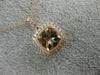 1.58CT DIAMOND & AAA MORGANITE 14KT ROSE GOLD 3D HALO FILIGREE MILGRAIN PENDANT