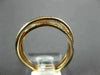 ESTATE .20CT DIAMOND 14KT ROSE GOLD 3D CLASSIC MULTI ROW CRISS CROSS X LOVE RING