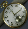 ANTIQUE LARGE TIFFANY & CO. SWITZERLAND 18KT YELLOW GOLD 3D POCKET WATCH #26596