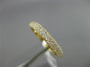 ESTATE .91CT DIAMOND 18KT YELLOW GOLD CLASSIC ETERNITY WEDDING ANNIVERSARY RING