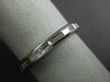 ANTIQUE 1.20CT BAGUETTE DIAMOND 14KT WHITE GOLD ETERNITY ANNIVERSARY RING #22441