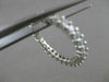 ESTATE 1.68CTW DIAMOND SHARED ETERNITY 14KT WHITE GOLD RING 2.5MM 6.25 #20960