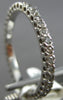 ANTIQUE .40CT DIAMOND 14KT WHITE GOLD 3D ROUND ETERNITY WEDDING ANNIVERSARY RING