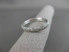 ESTATE 1.10CT DIAMOND 14KT WHITE GOLD 3D ETERNITY WEDDING ANNIVERSARY RING 20825