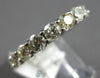 2.75CT DIAMOND 14KT WHITE GOLD 3D SHARED PRONG ETERNITY WEDDING ANNIVERSARY RING