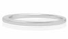 ESTATE 14KT WHITE GOLD 3D CLASSIC SHINY 3MM WEDDING ANNIVERSARY RING BAND
