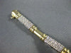 ESTATE 1.40CT DIAMOND 14KT WHITE & YELLOW GOLD BRACELET SIMPLY BEAUTIFUL #10120