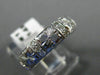 ANTIQUE .36CT DIAMOND 14K GOLD FLOWER FILIGREE ETERNITY ANNIVERSARY  RING #11990