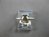 1.15CT CHOCOLATE FANCY DIAMOND 18KT WHITE GOLD SOLITAIRE HEXAGON ENGAGEMENT RING