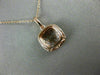 1.58CT DIAMOND & AAA MORGANITE 14KT ROSE GOLD 3D HALO FILIGREE MILGRAIN PENDANT