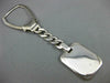 ESTATE LARGE 925 SILVER 3D CLASSIC RECTANGULAR ENGRAVEABLE KEYCHAIN #22928