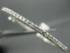 ESTATE NARROW 2.76CT DIAMOND 14KT WHITE GOLD ETERNITY BANGLE SIMPLY STUNNING!!