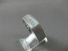 ESTATE 1CT DIAMOND 14K W GOLD 7 STONE PRINCESS CUT MENS ANNIVERSARY RING #20716