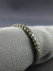 ESTATE .22CT DIAMOND 14K WHITE GOLD SHARE PRONG WEDDING ANNIVERSARY RING #19780