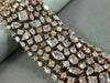 GIA WIDE & LONG 33.81CT PINK DIAMOND 18K ROSE GOLD 3D MULTI ROW TENNIS BRACELET