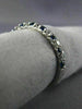 .41CT DIAMOND & AAA SAPPHIRE 14KT WHITE GOLD 3D SEMI ETERNITY ANNIVERSARY RING