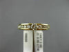 ESTATE .50CT DIAMOND 14KT YELLOW GOLD 3D ETOILE CHANNEL PROMISE ENGAGEMENT RING