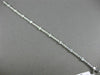 ESTATE LARGE 6.0CT DIAMOND 14KT WHITE GOLD 3D CLASSIC ROUND TENNIS BRACELET