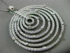 ESTATE MASSIVE 1.23CT DIAMOND 18KT WHITE GOLD ETOILE WOVEN MESH CIRCULAR PENDANT