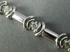 ESTATE .55CT DIAMOND 14KT WHITE GOLD 3D SEMI BEZEL PRONG BEZEL TENNIS BRACELET