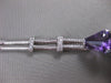 ANTIQUE 4.40CTW OLD MINE DIAMOND AMETHYST PLATINUM SMITH PATTERSON WATCH #2573