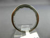 ESTATE .78CT DIAMOND 14KT WHITE GOLD 3D CLASSIC CHANNEL WEDDING RING BAND #1338