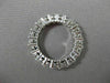 ANTIQUE 2.85CT DIAMOND PLATINUM SHARED PRONG ETERNITY RING F VS BEAUTIFUL #18631