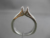 ESTATE 1.20CT DIAMOND 14KT WHITE GOLD LUCIDA SEMI MOUNT ENGAGEMENT RING #21144