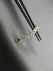 ESTATE .50CT DIAMOND 14KT YELLOW GOLD GRADUATING JOURNEY CURVE HANGING EARRINGS